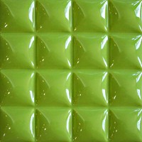 ONDAS - S PISTACHO  glazura - wymiar 20/20 cm      