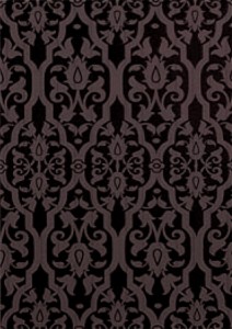 DIPLOMATIC BARROCO NEGRO dekor - wymiar 31,6/44,7 cm