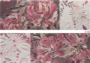 DECOR BLOSSOM CREMA  glazura - wymiar 25/75 cm