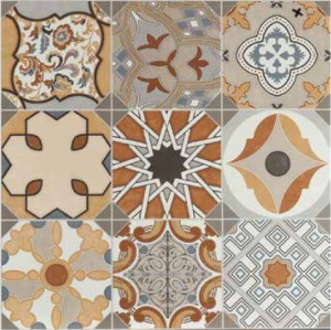 PATTERN MULTICOLOR gres - wymiar 45/45 cm