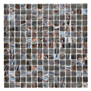 JADE 017 mozaika szklana - wymiar kostki 2/2 cm grubość 4 mm 