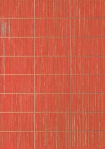 FORMA PRECORTE/5 ROJO glazura - wymiar 31,6/44,7 cm