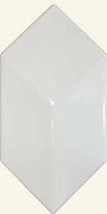 3 - D BLANCO  glazura - wymiar 10/20 cm   