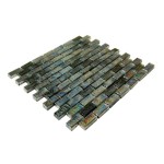 GEOGLASS BRICK 10 - mozaika szklana - wymiar  2/4,2 cm