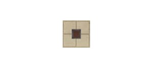 CEMENTO TACO BEIGE terakota dekor - wymiar 8/8 cm