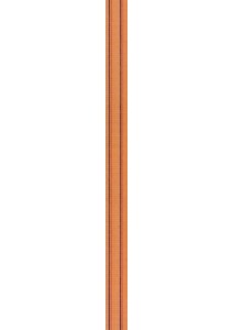 STYLE T-2210 NARANJA listwa - wymiar 3/44,7 cm