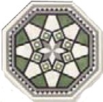 CEMENTI OTTO ALA VERDE gres - wymiar 17x17 cm