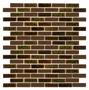 DECORE BRICK MIX 014 mozaika ceramiczna - wymiar kostki 4,8/1,5 cm grubość 7 mm 