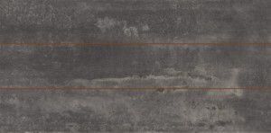 PLAQUE PRECORTE 10  ANTRACITA glazura i terakota - wymiar 30/60,5 cm