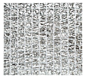 SILVERATO 001 mozaika szklana - wymiar kostki 2,5/2,5 cm grubość 5 mm 