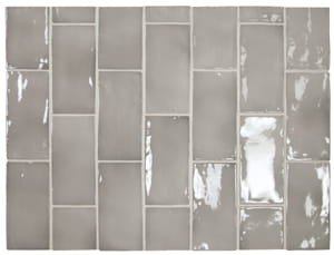 MANACOR MERCURY GREY glazura  - wymiar 7,5/15 cm