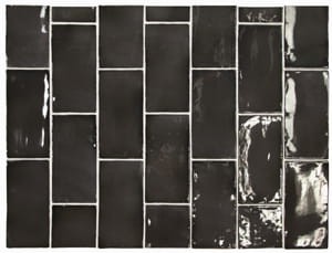 MANACOR BLACK glazura  - wymiar 7,5/15 cm