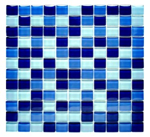 DMX 110 mozaika szklana - wymiar kostki 2,5/2,5 cm grubość 8 mm 