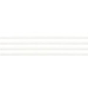 COSTA NOVA ONDA WHITE MATT glazura  - wymiar 5/20 cm