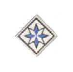 TACO CEMENTI OTTO ALA BLUE gres - wymiar 7x7 cm