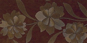 ELEGANCE DECO MARRON dekor - wymiar 20/40 cm