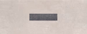 SECRET INSERTO CORTEN PLATA dekor - wymiar 20/50 cm