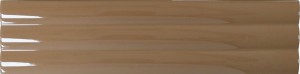 ACANTO ALMOND REEDED GLOSS glazura, połysk - wymiar 10/40 cm