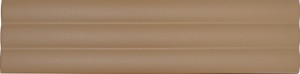 ACANTO ALMOND REEDED MATT glazura, matowa - wymiar 10/40 cm