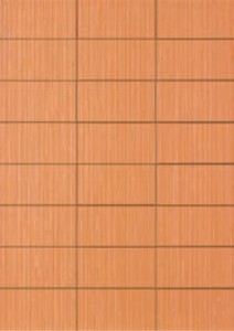 FORMA PRECORTE/5 NARANJA glazura - wymiar 31,6/44,7 cm