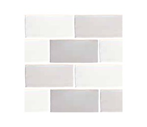 ANTIC GRIS MIX glazura - wymiar 7,5/15 cm  