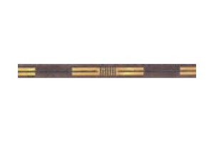 NATURAL T-245 TABACO listwa - wymiar 2/25 cm