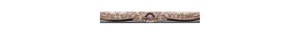 MOLDURA NATASHA METALLIC BLANCO  glazura - wymiar 3/25 cm