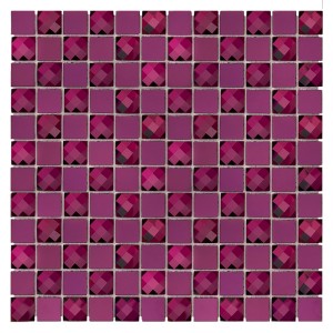 VITRUM DIAMOND MIX 134 mozaika szklana - wymiar kostki 2,5/2,5 cm grubość 5 mm 