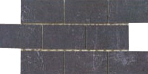 COLISEO CENEFA NEGRO dekor - wymiar 15/30 cm