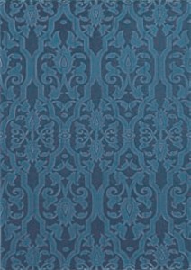 DIPLOMATIC BARROCO AZUL dekor - wymiar 31,6/44,7 cm