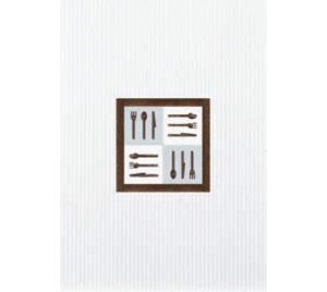 BLANCOS INSERTO PMT-2400 VITORIA BLANCO dekor - wymiar 31,6/44,7 cm