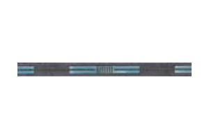 NATURAL T-245 NEGRO listwa - wymiar 2/25 cm
