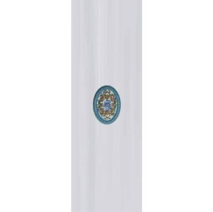 INSERTO NATASHA METALLIC BLANCO  glazura - wymiar 25/75 cm