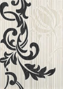 LIVING GLAMOUR NEGRO  dekor - wymiar 31,6/44,7 cm