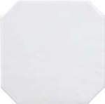OCTAGON BLANCO MATE gres satynowy - wymiar 20/20 cm