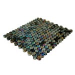 GEOGLASS CIRCLE 10 - mozaika szklana - wymiar ø 2 cm