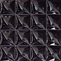 ONDAS - S NEGRO  glazura - wymiar 20/20 cm     