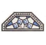 CENEFA CEMENTI OTTO ALA BLUE gres - wymiar 8,5x17 cm