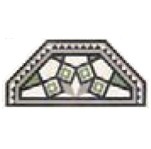 CENEFA CEMENTI OTTO ALA VERDE gres - wymiar 8,5x17 cm